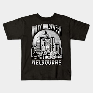 Happy Halloween Melbourne Australia Kids T-Shirt